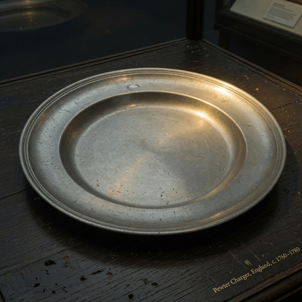 Henry Appleton — pewter still, steward interpretation, not a historical likeness