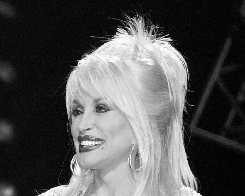 Dolly Parton — U.S. Air Force documentary still, 2005, not a studio portrait