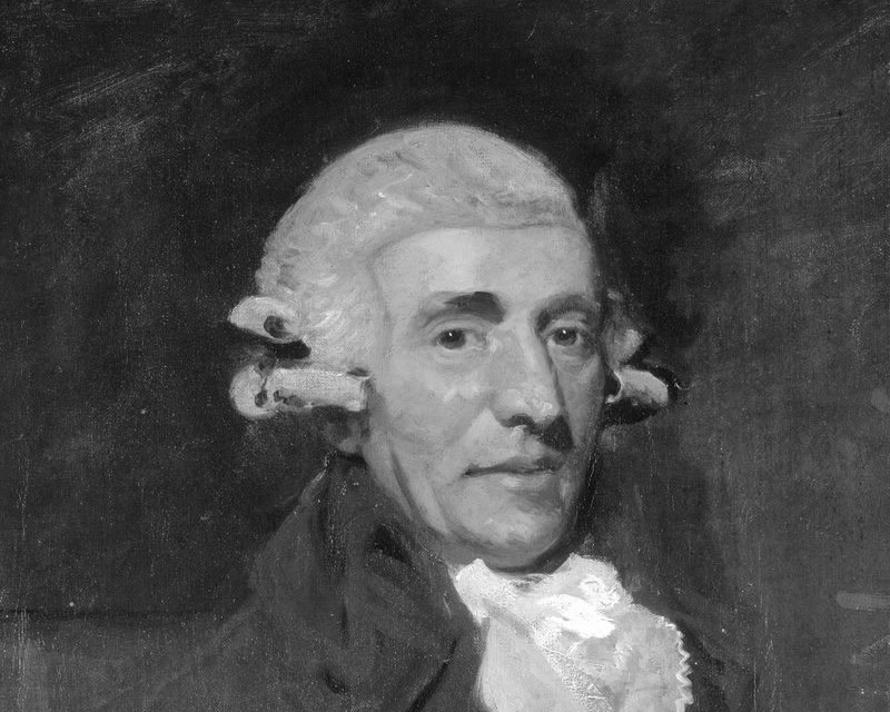Francis Joseph Haydn — period oil likeness by John Hoppner, 1791, not a photograph and not from Lottie’s book